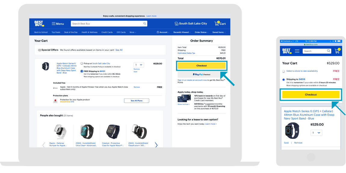 Best Buy - Stores Page - Step 2