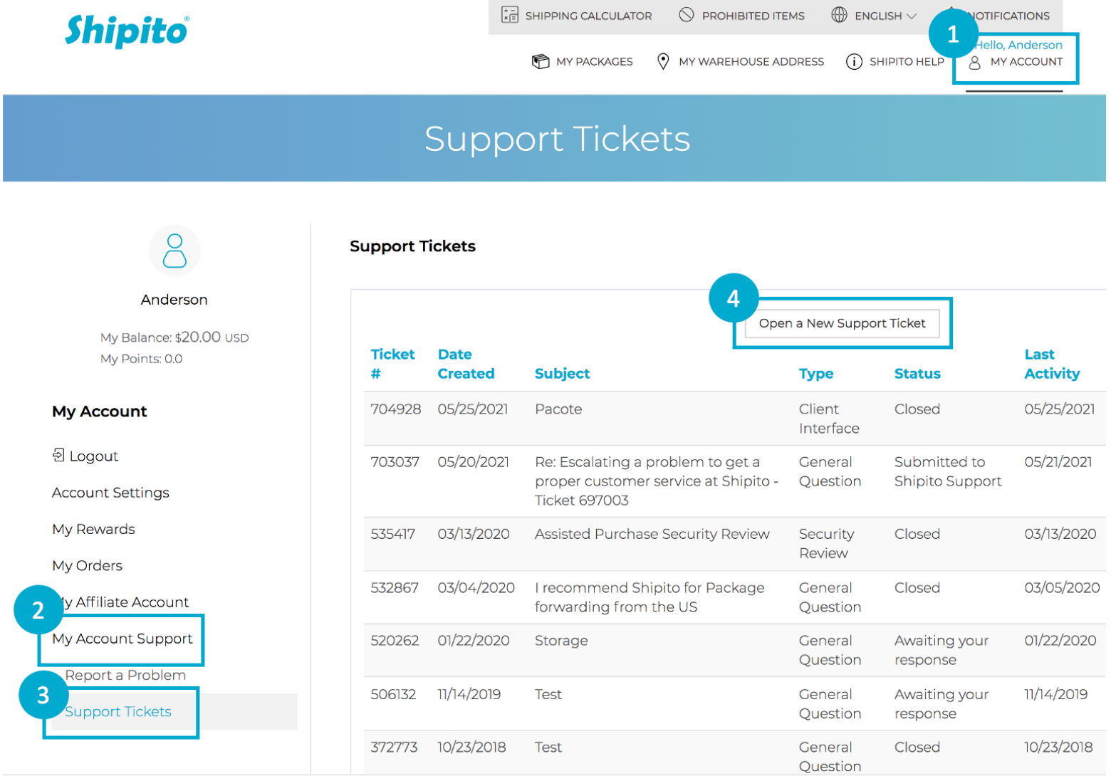 FAQ - Shipito US Address