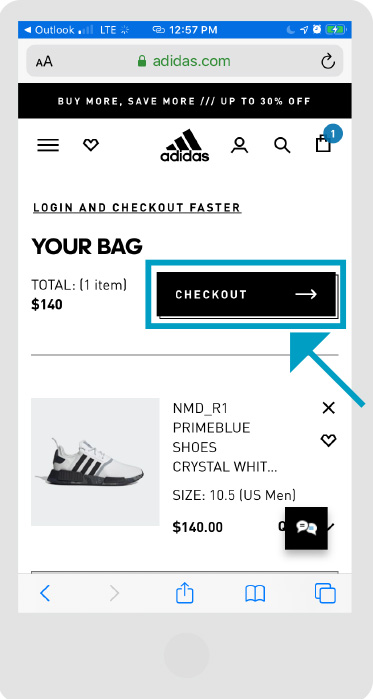 Adidas - Store Page - Step 2.0 - Mobile